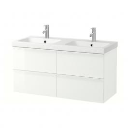 Тумба с 2 раковинами GODMORGON / ODENSVIK 792.932.03 IKEA (ИКЕА ГОДМОРГОН / ОДЕНСВИК), фото