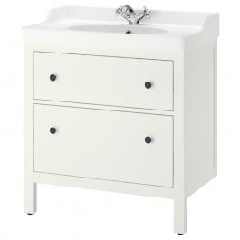 Тумба с раковиной HEMNES / RATTVIKEN 492.936.95 IKEA (ИКЕА ХЕМНЭС / РЭТТВИКЕН), фото