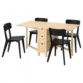 Комплект Стол и стулья NORDEN / LISABO 793.855.42 IKEA (ИКЕА NORDEN / LISABO), фото