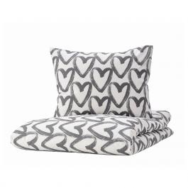 Комплект постільної білизни LYKTFIBBLA 304.664.22 IKEA (ИКЕА LYKTFIBBLA), фото