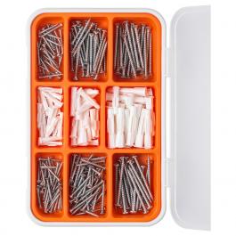 Комплект шурупів і дюбелів FIXA 001.692.49 IKEA (ИКЕА ФИКСА), фото