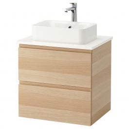 Тумба с раковиной GODMORGON/TOLKEN / HORVIK 093.084.63 IKEA (ИКЕА ГОДМОРГОН/ТОЛКЕН / ХОРВИК), фото