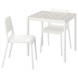 Комплект стіл і стільці  MELLTORP/TEODORES 593.901.39 IKEA (ИКЕА MELLTORP / TEODORES), фото