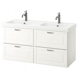 Тумба с 2 раковинами GODMORGON / ODENSVIK 792.932.36 IKEA (ИКЕА ГОДМОРГОН / ОДЕНСВИК), фото