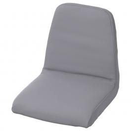 LANGUR Padded seat cover for junior chair, gray - IKEA