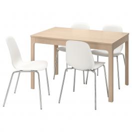 Комплект стіл і стільці  EKEDALEN/LEIFARNE 392.298.41 IKEA (ИКЕА EKEDALEN / LEIFARNE), фото