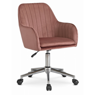 Офісне крісло MEBEL ELITE TOM Рожевий /, фото