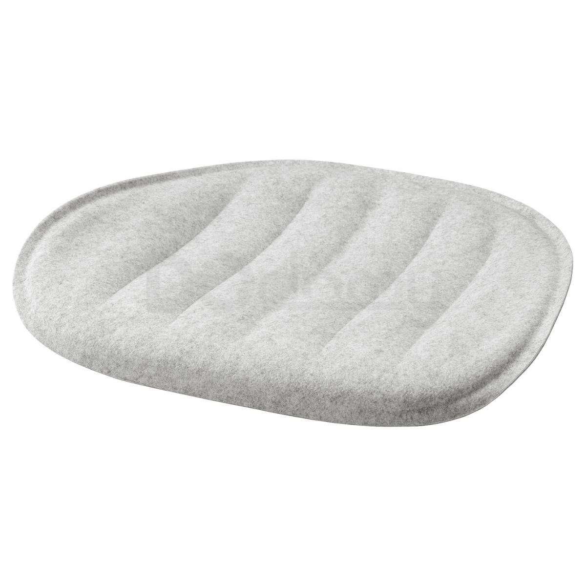 PYNTEN Seat pad, dark gray, 16 ¼x17 - IKEA